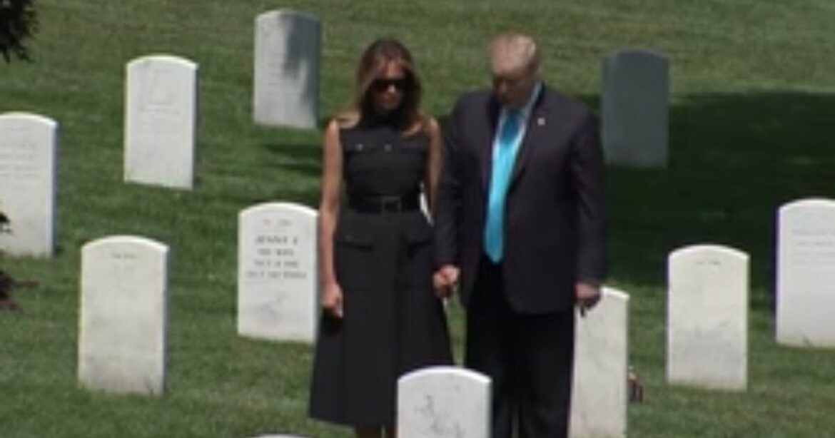 Trump-and-Melania-Arlington-Cemetery-Screen-Image-Pool-Video-05232019-1200×630
